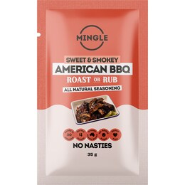 Mingle Mingle American BBQ Seasoning Sweet & Smokey 35g