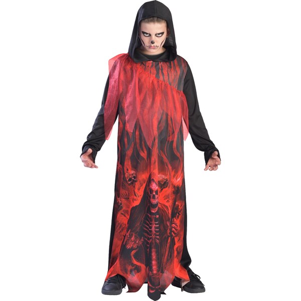Halloween Devil Reaper Kids Costume Size 11 To 13 Years each