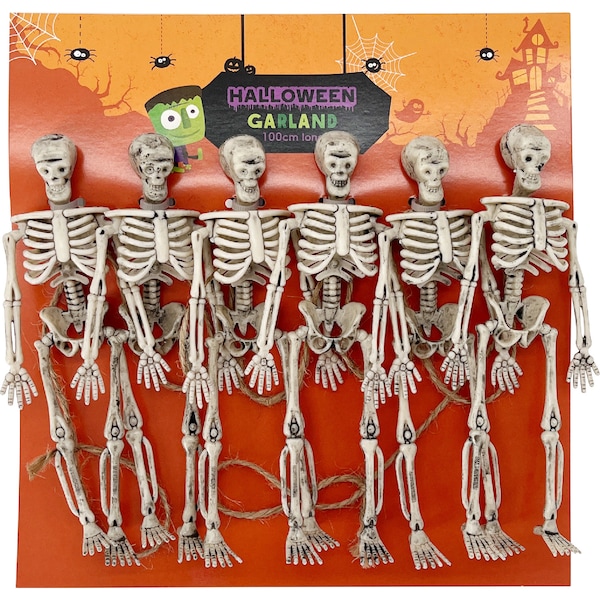 Halloween Skeleton Garland Decoration 100cm each