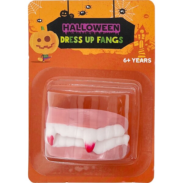 Halloween Dress Up Fangs Vampire each