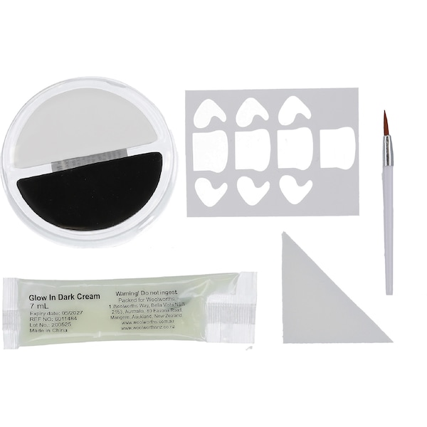 Halloween Skeleton Make Up Kit each