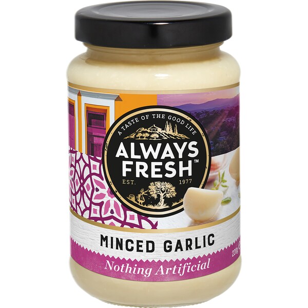 Always Fresh Minced Garlic 220g
