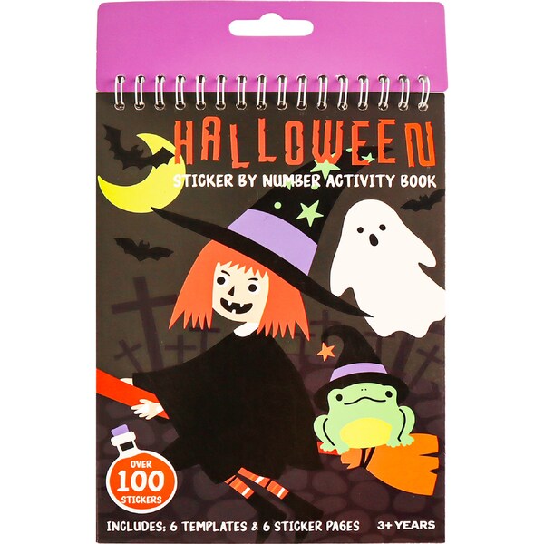 Halloween Activity & Sticker Book each