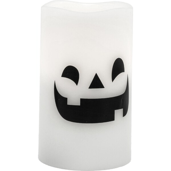 Mirabella Halloween Light Up Spooky Candle each