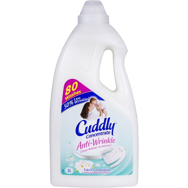 Cuddly Concentrate Fabric Conditioner Anti-Wrinkle 2L