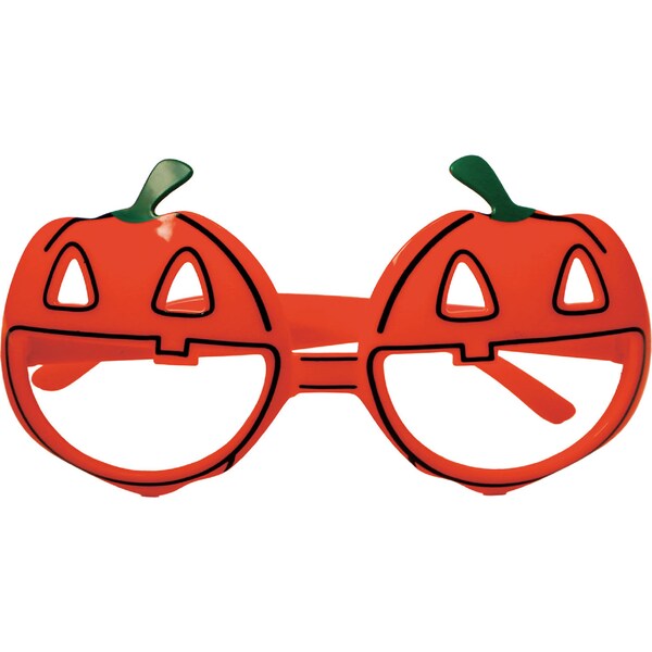Halloween Novelty Glasses Pumpkin each