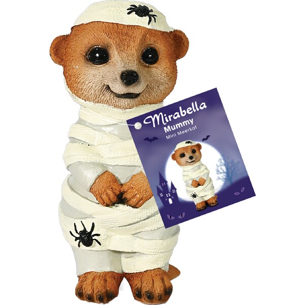 Mirabella Halloween Mummy Mini Meerkat each