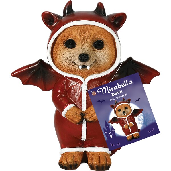 Mirabella Halloween Devil Mini Meerkat each