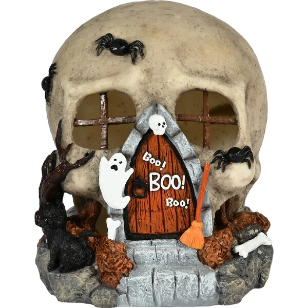 Mirabella Light Up Skull Fairy House each