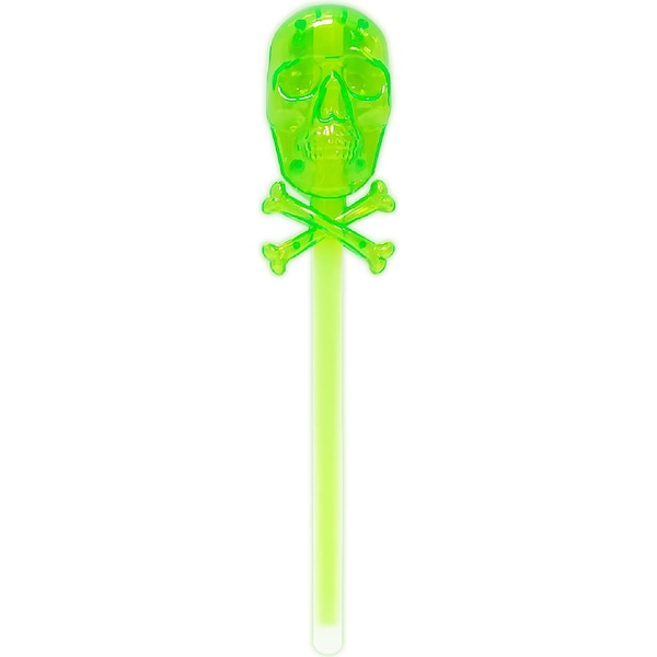 Halloween Glow Wand Skull each