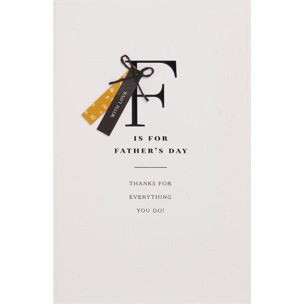 John Sands Father's Day Greeting Card each
