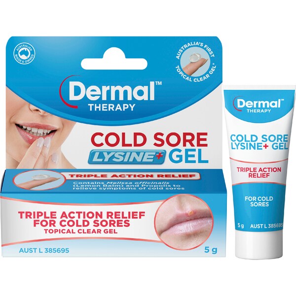 Dermal Therapy Cold Sore Lysine Gel 5g