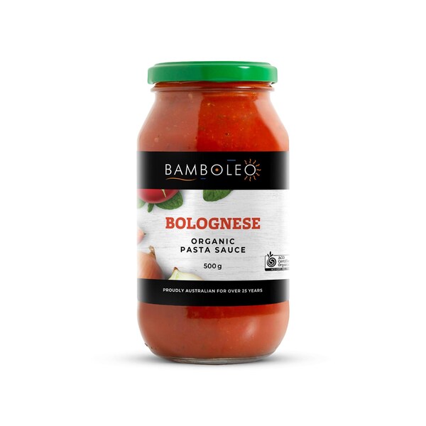 Bamboleo Organic Bolognese Pasta Sauce 500g