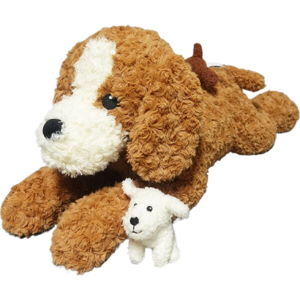 Jumbo Plush Mums & Bubs Dog each