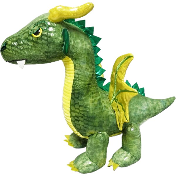 Jumbo Plush Green Dragon each