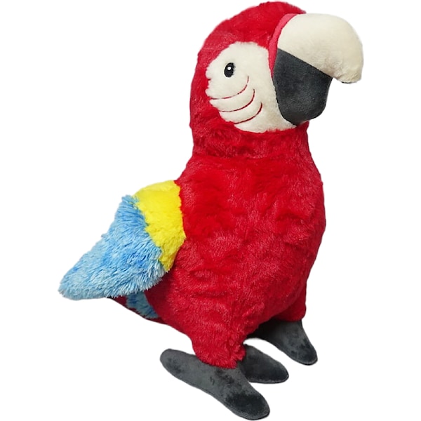 Jumbo Plush Jungle Parrot each