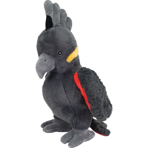 Jumbo Plush Australiana Black Cockatoo each