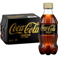 Coca-Cola Mini Zero Sugar Zero Caffeine Soft Drink Bottles