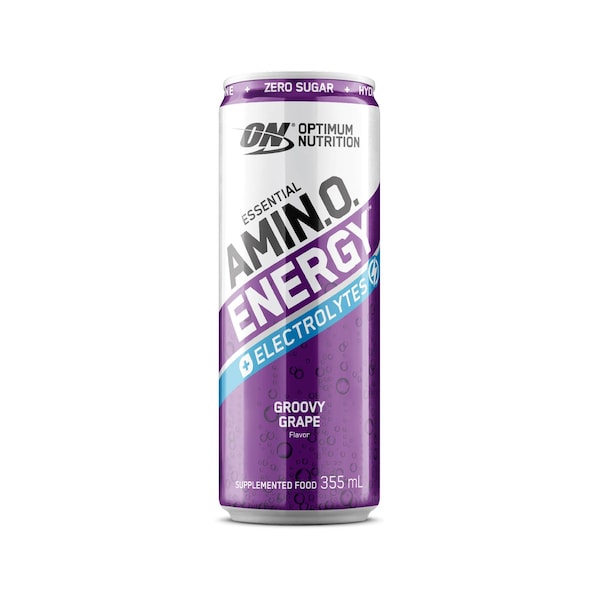 Optimum Nutrition Essential Amino Energy Drink Groovy Grape 355mL
