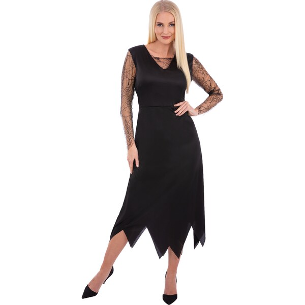 Halloween Adult Black Witch Costume One Size each