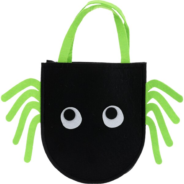 Halloween Felt Tote Bag Spider each