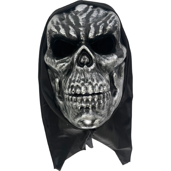 Halloween Adult Skeleton Costume Mask With Hood each
