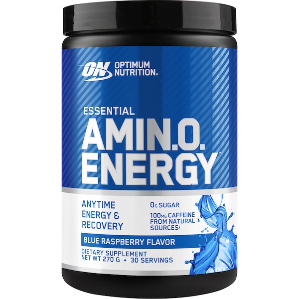 Optimum Nutrition Essential Amino Energy Supplement Blue Raspberry 270g