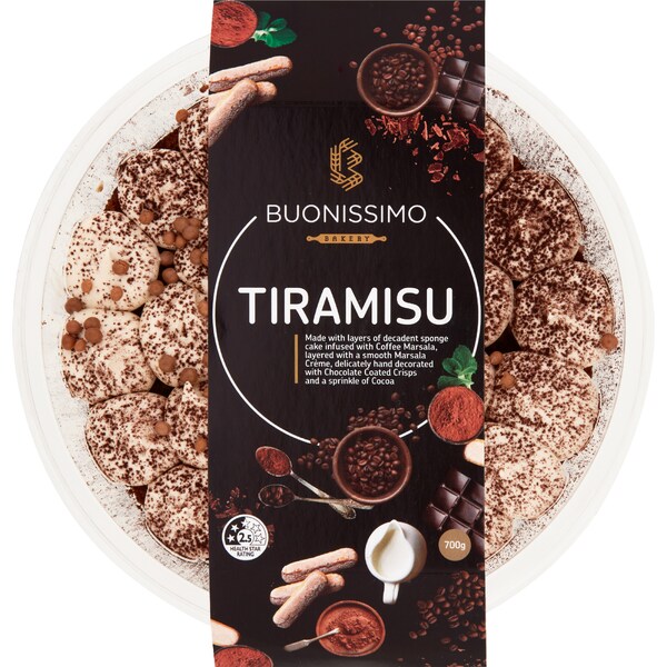 Buonissimo Tiramisu Bowl 700g