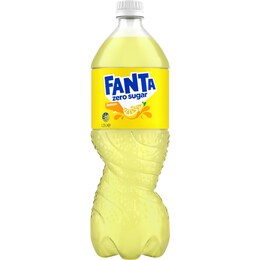 Fanta Lemon Zero Sugar Soft Drink Bottle 1.25L – Woolworths