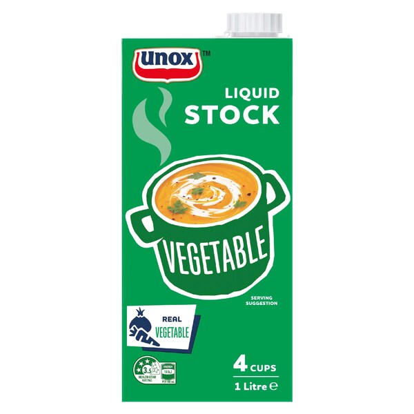 Unox Real Vegetable Liquid Stock 1L