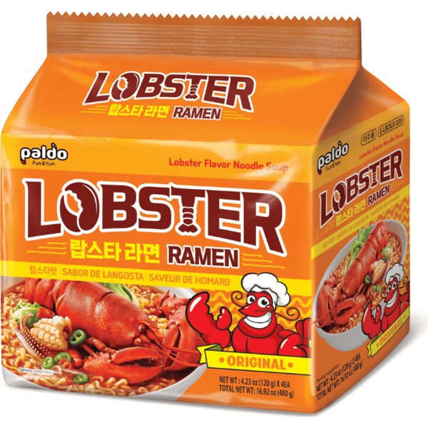 Paldo Ramen Lobster 4 pack