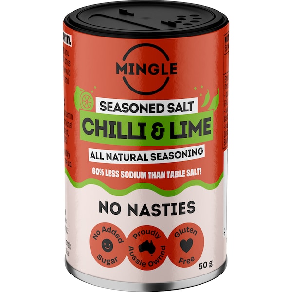 Mingle Seasoned Salt Seasoning Chilli & Lime 50g