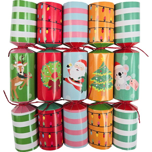 Christmas Festive Bon Bons Characters 10 pack
