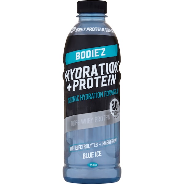 Bodiez Protein Isotonic Hydration Blue Ice Endurance 750mL