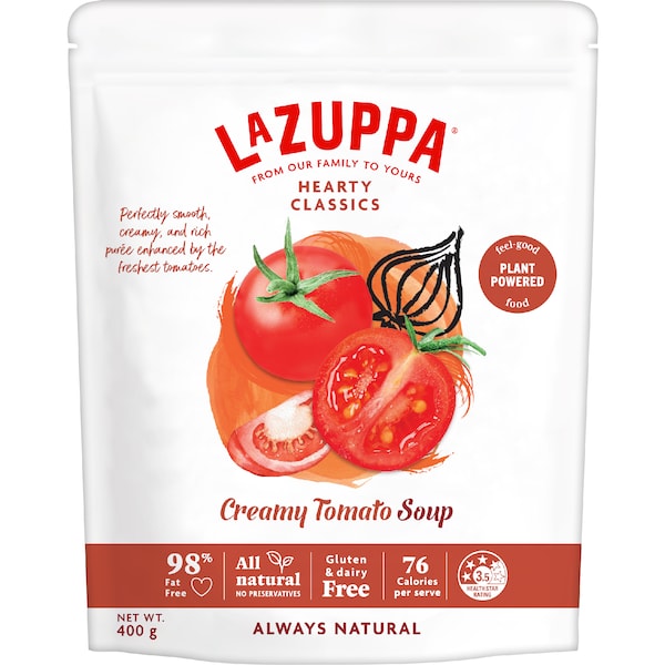 LaZuppa Soup Pouch Creamy Tomato 400g