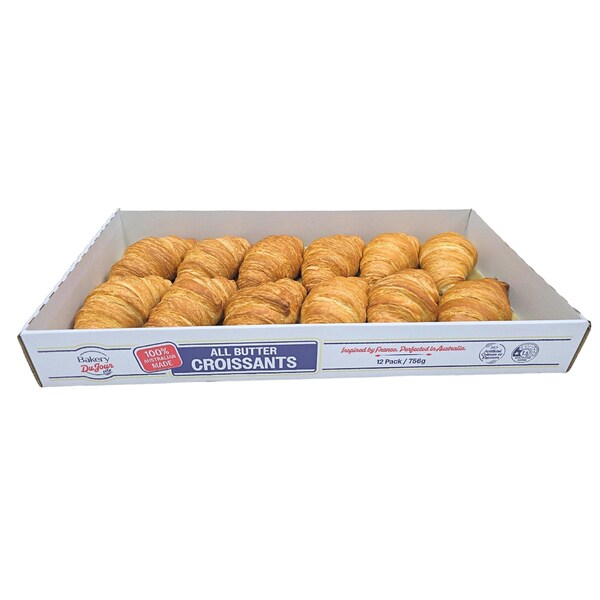 Bakery Du Jour All Butter Croissants 12 pack