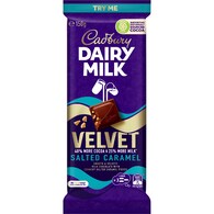 Cadbury Dairy Milk Velvet Salted Caramel Chocolate Block