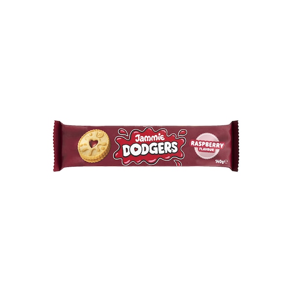 Jammie Dodgers Raspberry Biscuits 140g