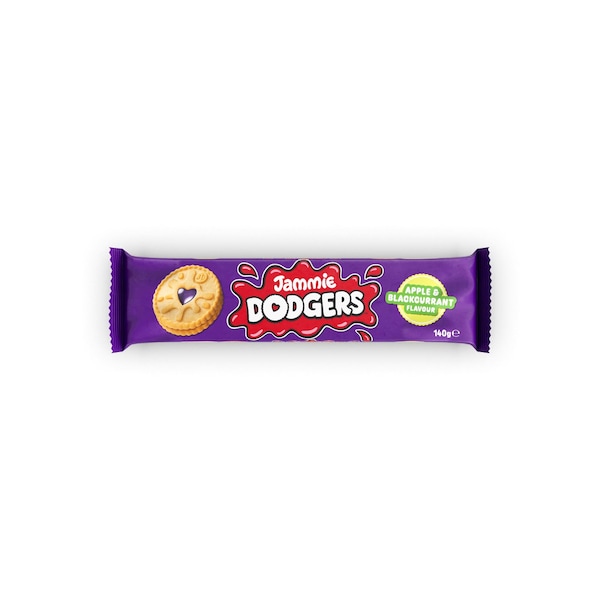 Jammie Dodgers Apple & Blackcurrant Biscuits 140g