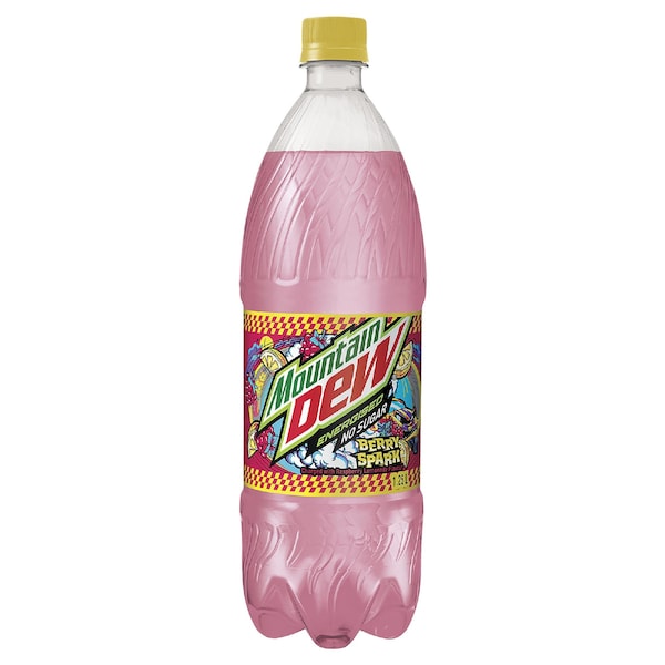 Mountain Dew Energised No Sugar Berry Spark 1.25L