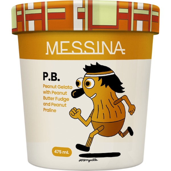 Messina Peanut Gelato 475mL