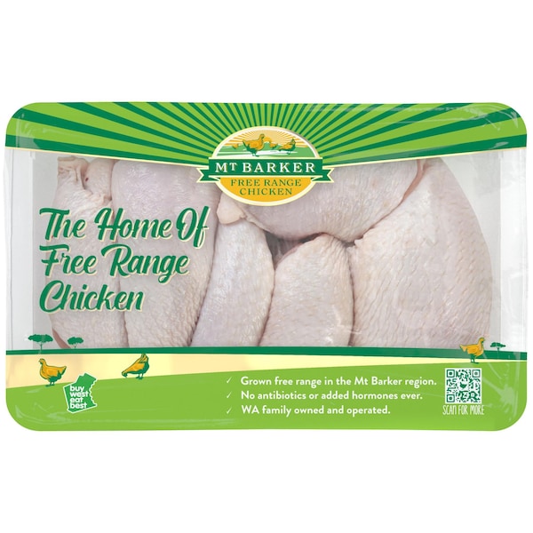 Mt Barker Free Range Chicken Thigh Cutlets 1.1kg - 1.25kg