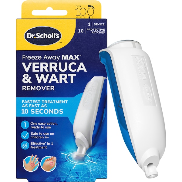 Scholl Freeze Away Max Verruca & Wart Remover Device each