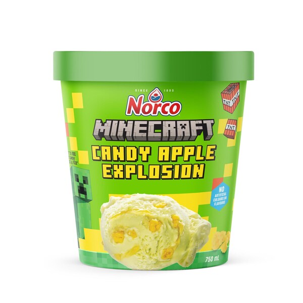 Norco Minecraft Candy Apple Explosion 750mL