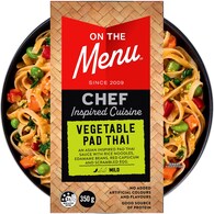 On The Menu Vegetable Pad Thai Bowl Thai Bowl