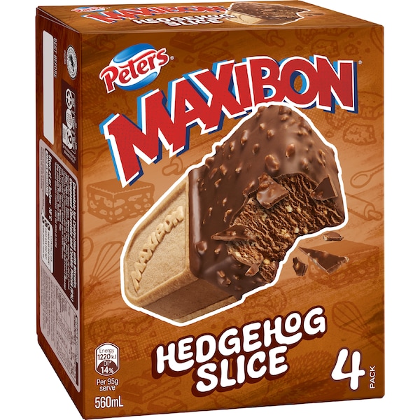 Peters Maxibon Hedgehog Slice 4 pack