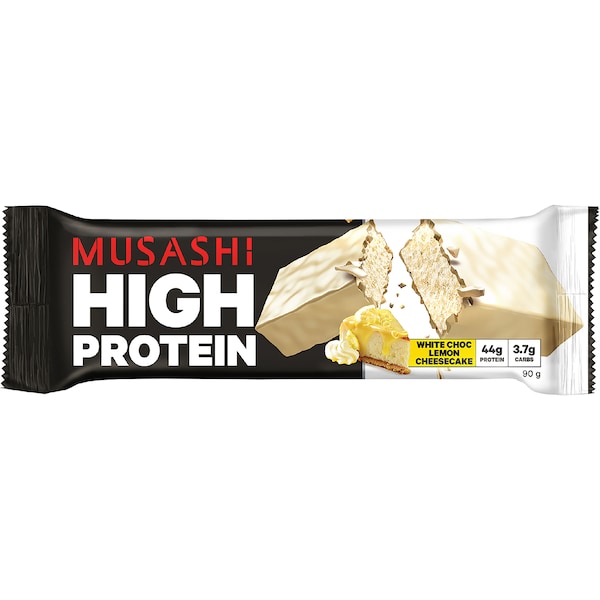 Musashi High Protein Bar Lemon Cheesecake 90g
