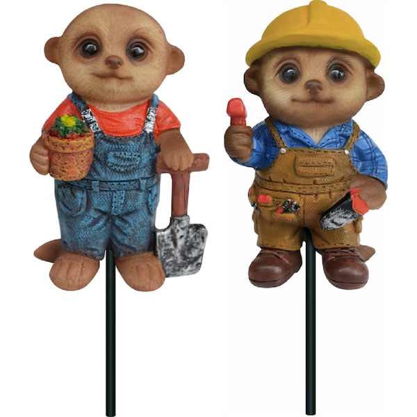 Meerkat Stakes Gardening 2 pack