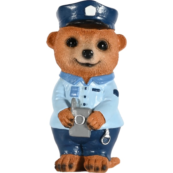 Mirabella Mini Meerkat Charlie The Police Officer each