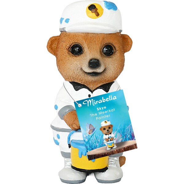 Mirabella 12cm Meerkat Painter each